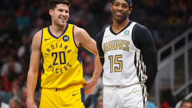 Indiana Pacers Vince Carter Doug McDermott
